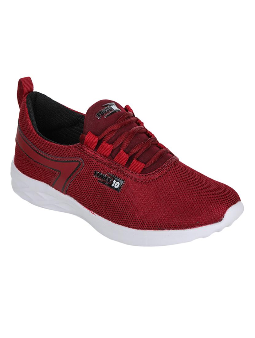 maroonlace up sport shoe - 17440810 - Zoom Image - 1