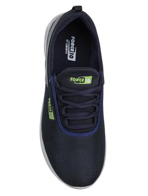 blue lace up sport shoe - 17440811 - Standard Image - 4