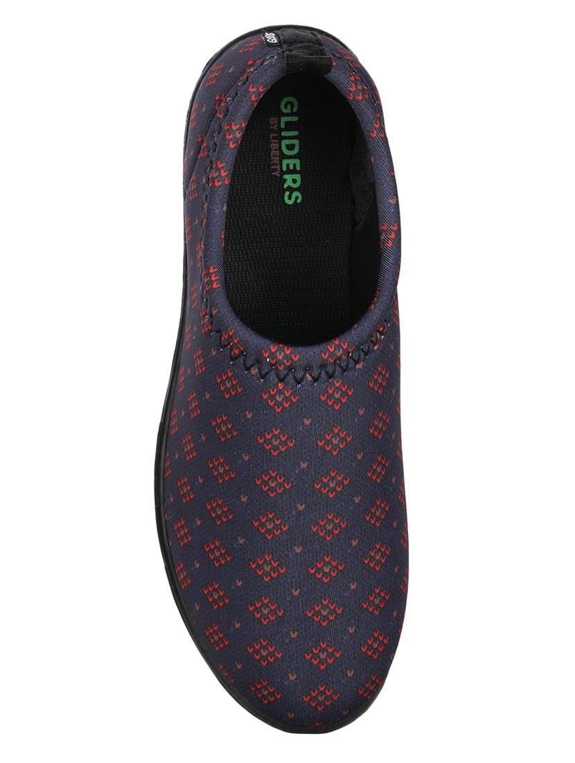 navy slip on ballerina - 17440815 - Zoom Image - 3