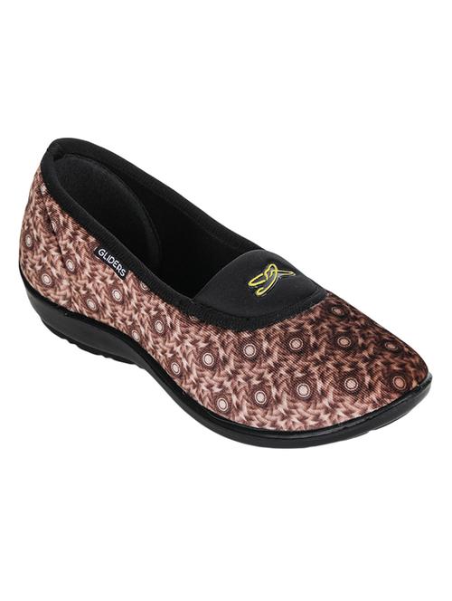 brown slip on ballerina - 17440821 - Standard Image - 1