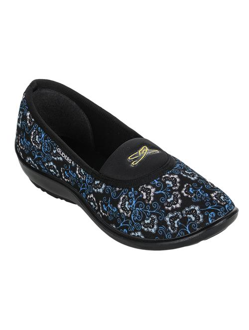 blue slip on ballerina - 17440822 - Standard Image - 1