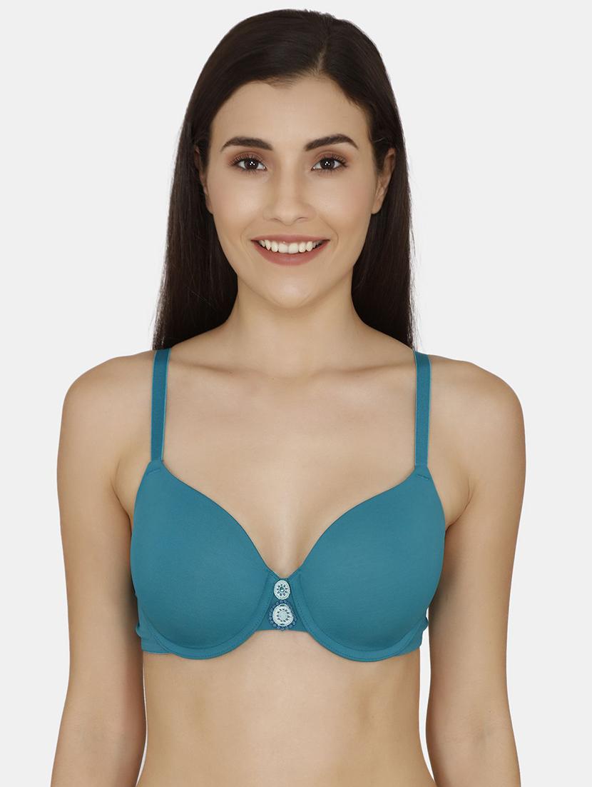 patch detail t-shirt bra - 17440949 - Zoom Image - 1