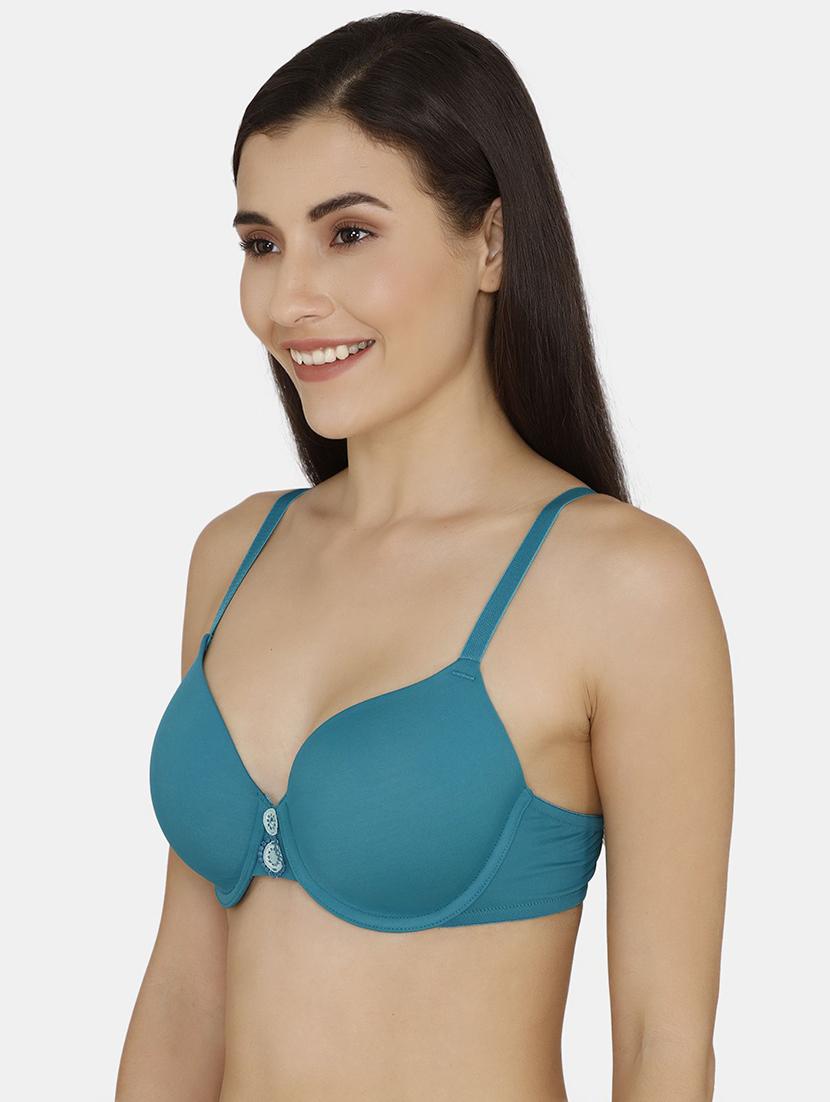 patch detail t-shirt bra - 17440949 - Zoom Image - 2