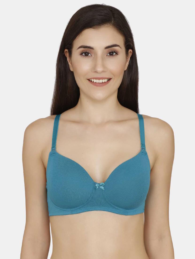 bow patch t-shirt bra - 17440979 - Zoom Image - 1