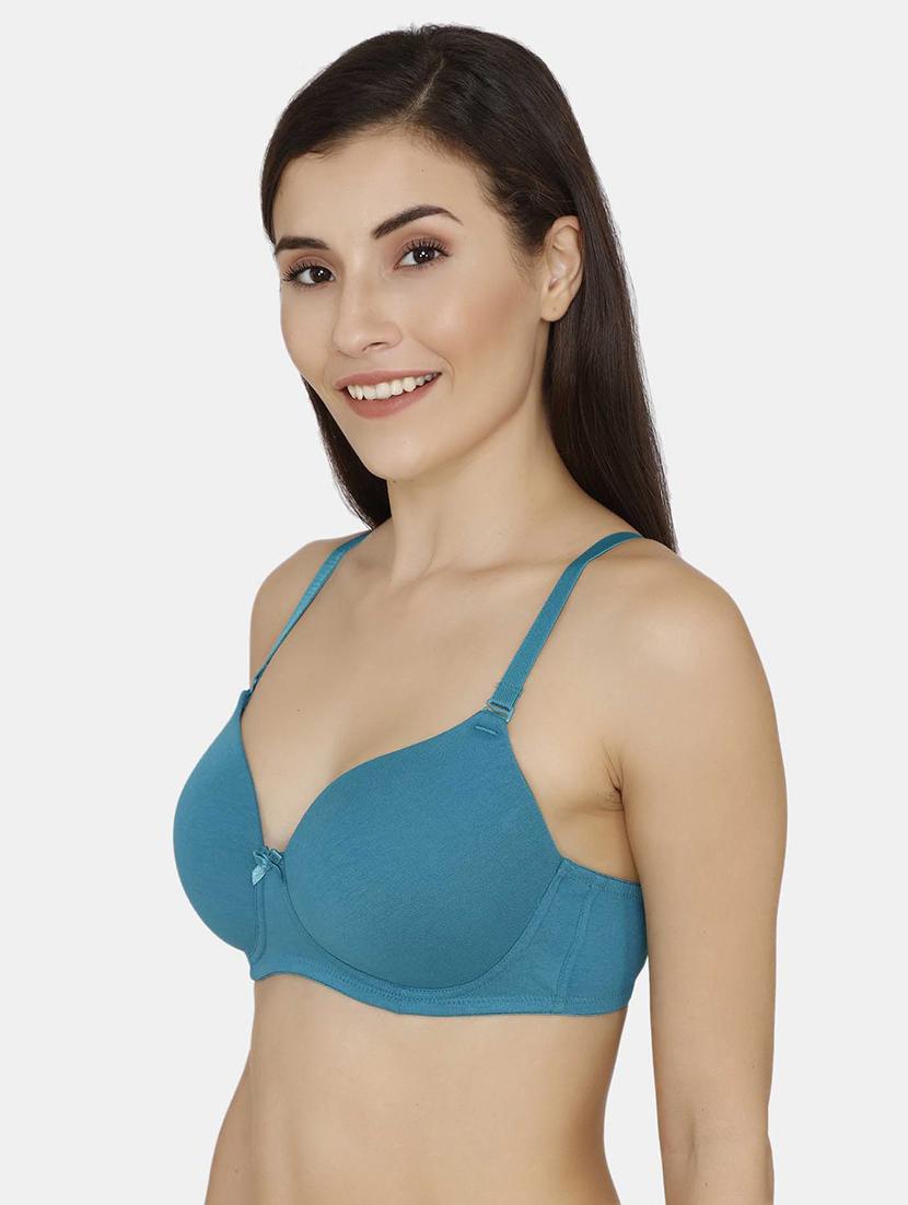 bow patch t-shirt bra - 17440979 - Zoom Image - 2
