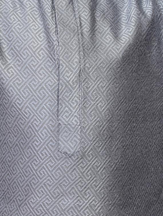 blue cotton kurta set - 17442072 - Zoom Image - 4