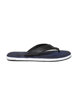 blue leatherette toe separator flip flops - 17442252 - Standard Image - 3