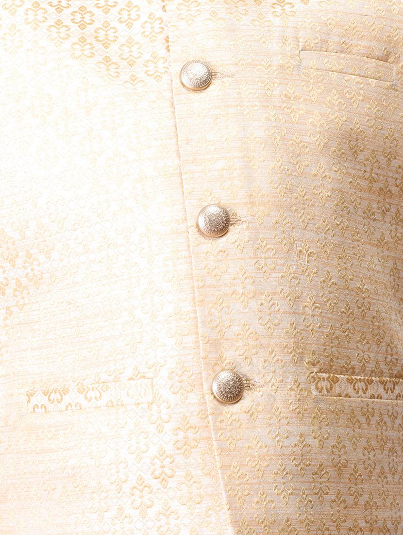stand collar nehru jacket - 17442974 - Zoom Image - 5