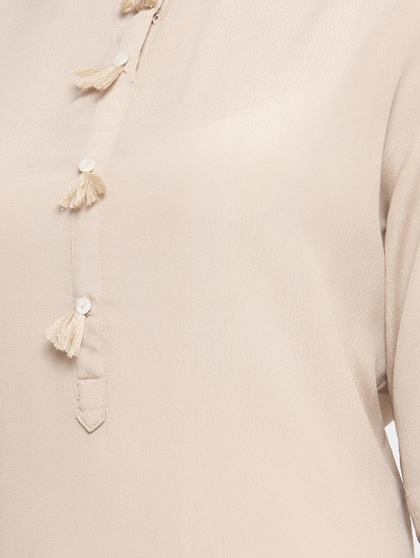 solid straight kurta - 17443124 - Zoom Image - 4
