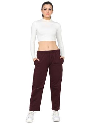 knee slit fleece jogger - 17443857 - Standard Image - 4