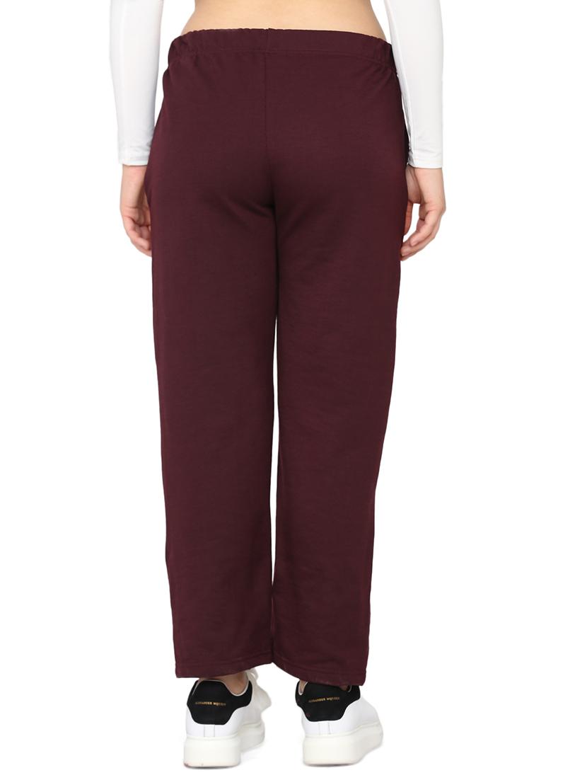 knee slit fleece jogger - 17443857 - Zoom Image - 3