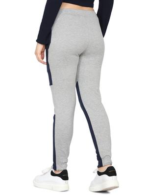 color block fleece trouser - 17443861 - Standard Image - 3