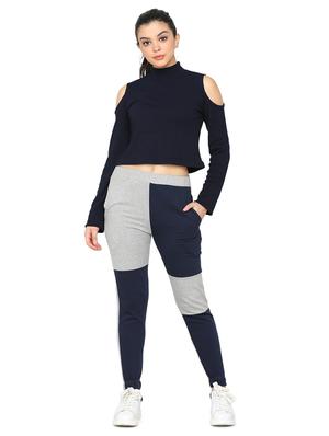 color block fleece trouser - 17443861 - Standard Image - 4