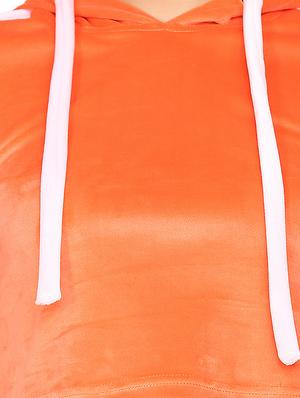 hooded sweatshirt with pajama co-ord set - 17443864 - Standard Image - 4