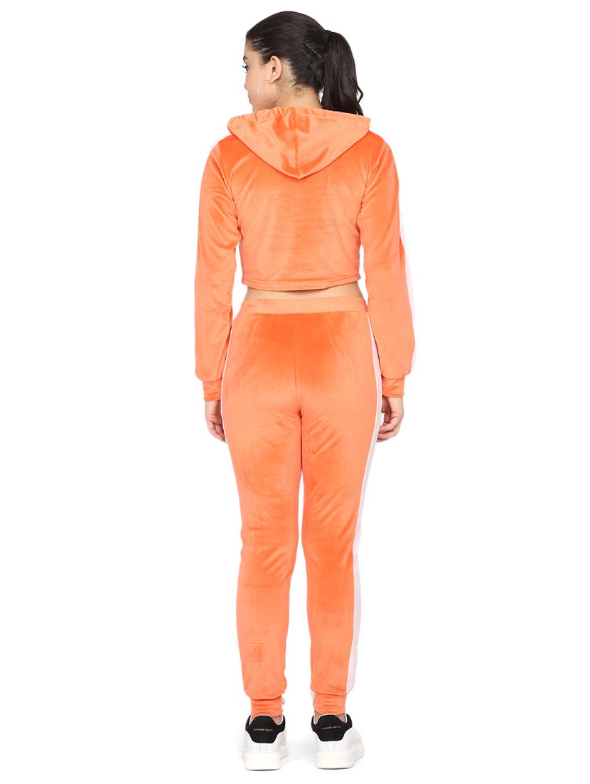 hooded sweatshirt with pajama co-ord set - 17443864 - Zoom Image - 3