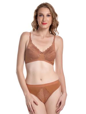 set of 3 lace detail bra & panty set - 17444145 - Standard Image - 2