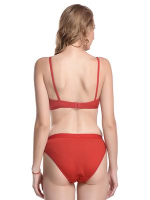 set of 3 lace detail bra & panty set - 17444145 - Standard Image - 5