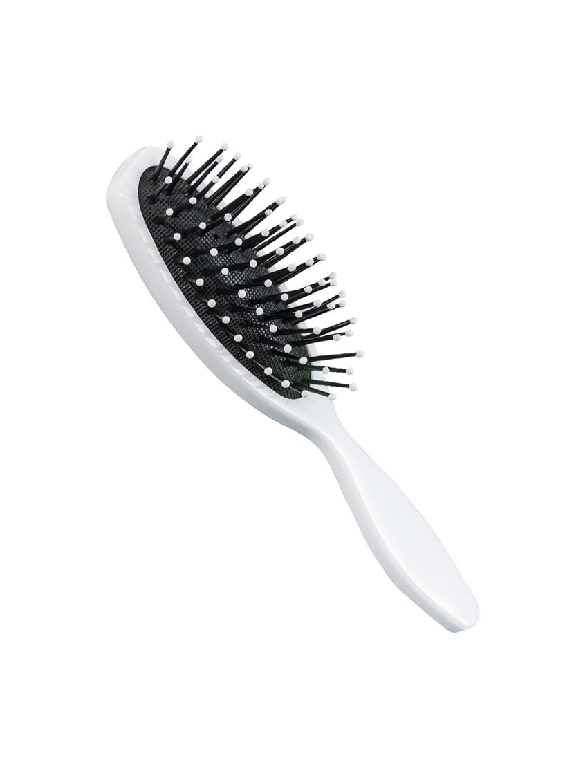 trisa from switzerland hair styling brushing ,sculpting and cushion brushes with black synthetic pins (white) - 17444363 - Zoom Image - 1