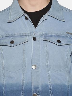 blue ombre denim jacket - 17444367 - Standard Image - 5