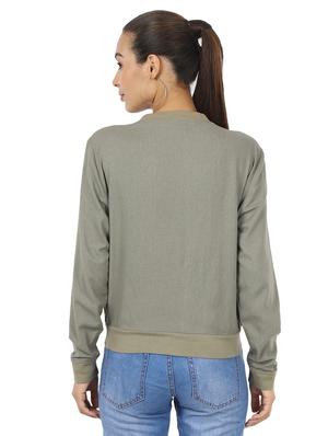 zip up bomber jacket - 17444392 - Standard Image - 3