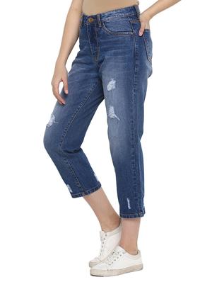 high rise distressed jean - 17445304 - Standard Image - 2