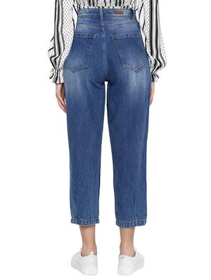 high rise stone washed jeans - 17445314 - Standard Image - 3