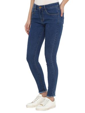 mid rise solid jeans - 17445316 - Standard Image - 2