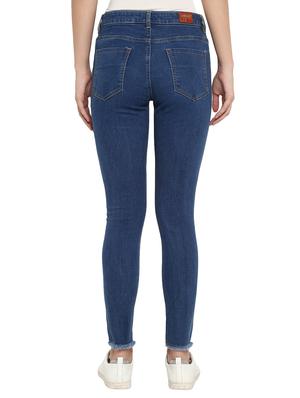 mid rise solid jeans - 17445316 - Standard Image - 3
