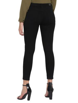 mid rise solid jeans - 17445318 - Standard Image - 3