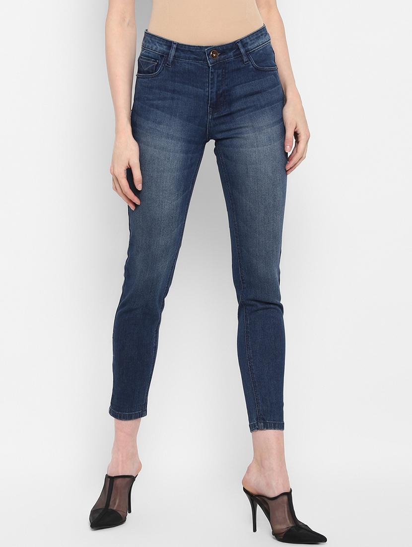 stone washed denim jeans - 17445327 - Zoom Image - 1
