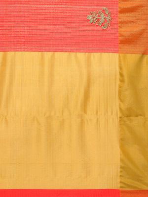 self design embroidered saree with blouse - 17448716 - Standard Image - 4