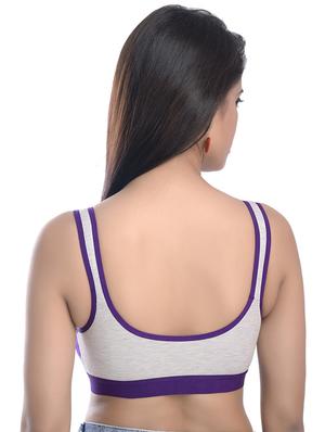 color block sports bra - 17448934 - Standard Image - 2