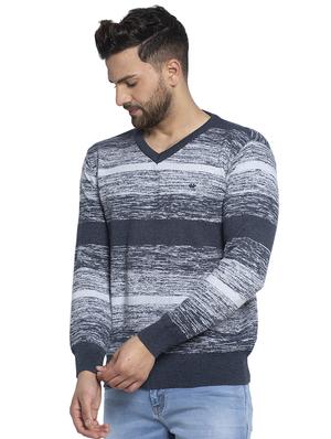 blue striped pullover - 17449988 - Standard Image - 2