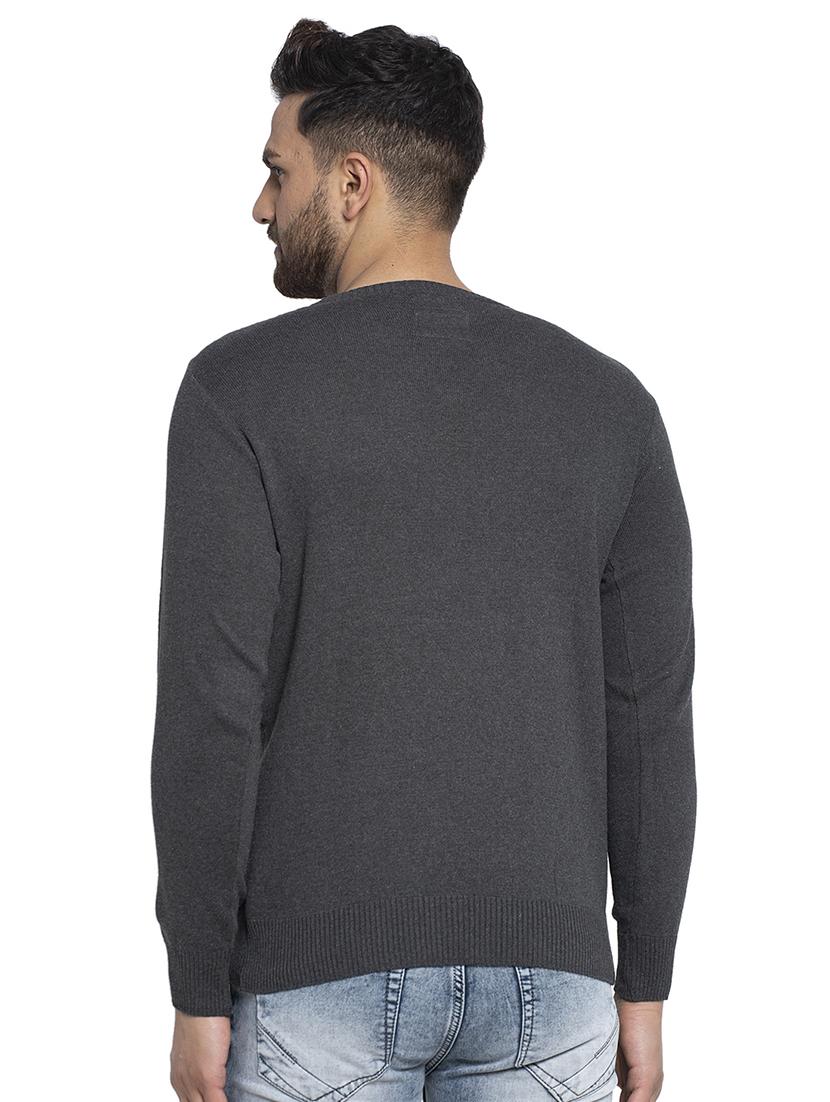 grey printed pullover - 17449992 - Zoom Image - 3