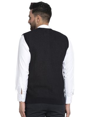 black solid cardigan - 17450013 - Standard Image - 3
