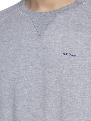 grey solid sweatshirt - 17450029 - Standard Image - 5