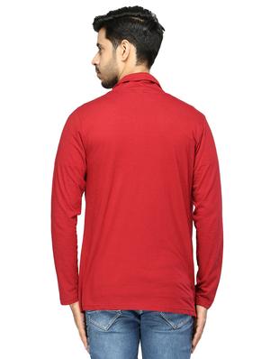 red solid shrug - 17450154 - Standard Image - 3