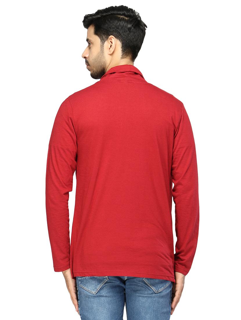 red solid shrug - 17450154 - Zoom Image - 3