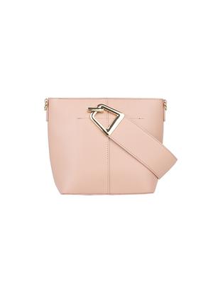 pink leatherette (pu) regular handbag - 17451068 - Standard Image - 2