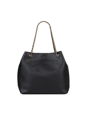 black leatherette (pu) regular handbag - 17451075 - Standard Image - 2
