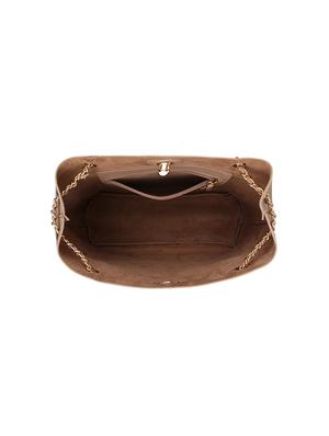 pink leatherette (pu) regular handbag - 17451078 - Standard Image - 3