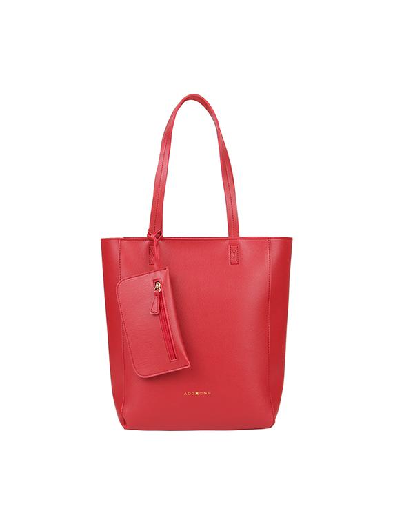 red leatherette (pu) regular handbag - 17451083 - Zoom Image - 1