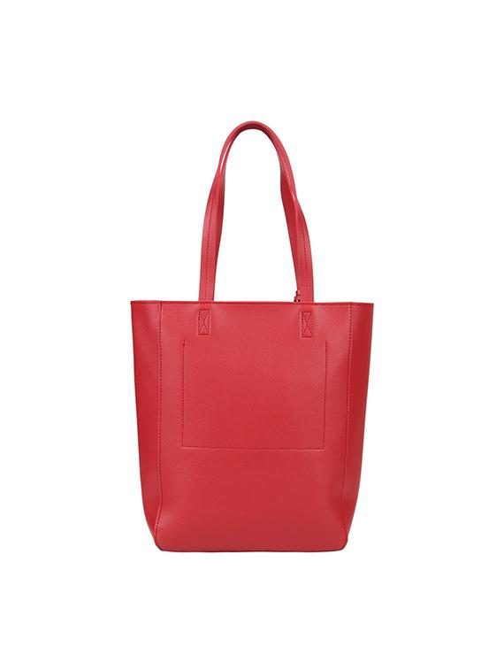 red leatherette (pu) regular handbag - 17451083 - Zoom Image - 2