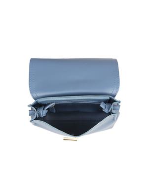 blue leatherette (pu) regular sling bag - 17451087 - Standard Image - 3