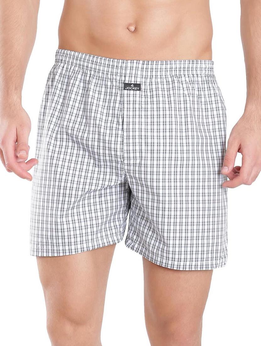 set of 2 multi colored checkered boxer - 17451789 - Zoom Image - 5