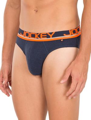 navy blue solid hipster brief - 17452107 - Standard Image - 2