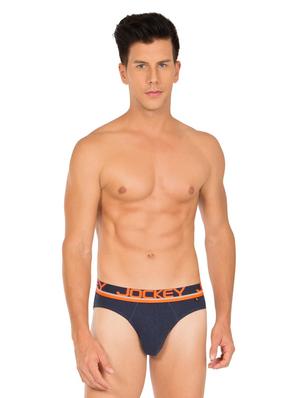 navy blue solid hipster brief - 17452107 - Standard Image - 4