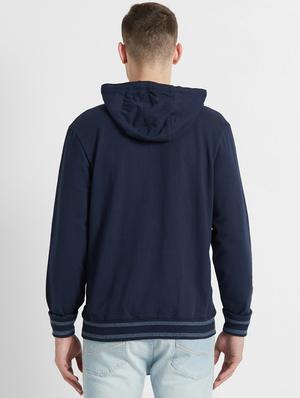 navy blue solid sweatshirt - 17452260 - Standard Image - 3