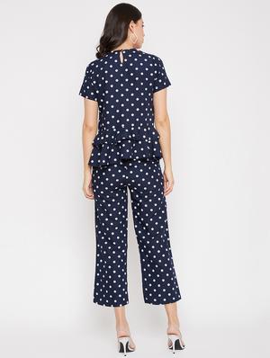 polka dot top with trouser set - 17452630 - Standard Image - 2