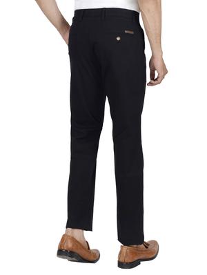 black solid chinos - 17452719 - Standard Image - 3